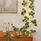 6FT Eucalyptus Garland with Timer – Artificial Prelit Christmas Greenery for Mantle, Fireplace, Table, Outdoor & Holiday Decor (Green)